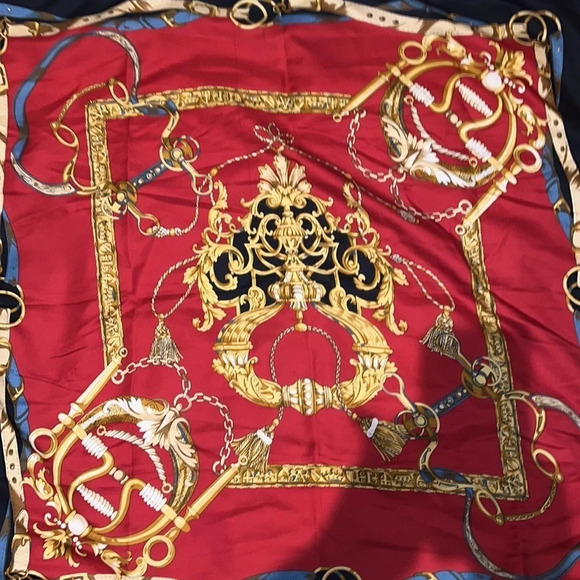 Vintage style panther print scarf - Picture 10 of 11